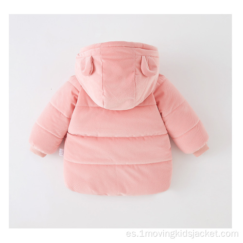 Chaqueta de plumón infantil gruesa